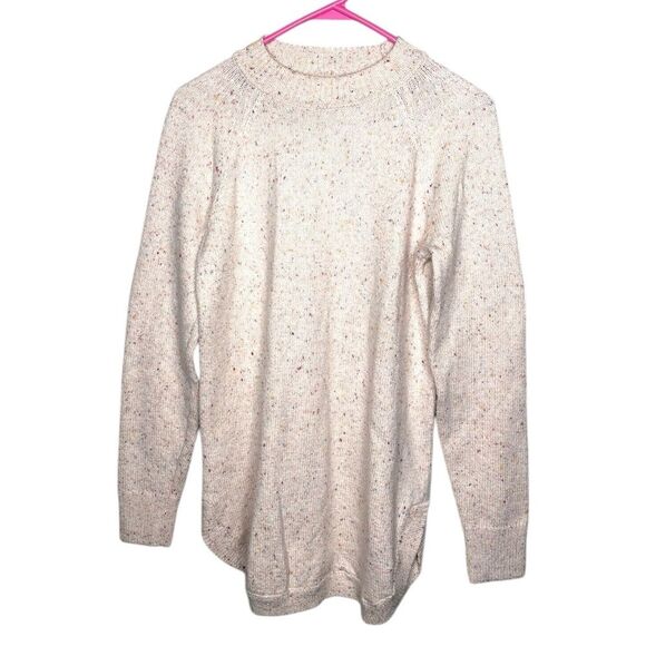 Loft Cream Colored Rainbow Speckled
Sweater Women's size small - Picture 1 of 5